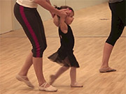 Harper in Dance Class