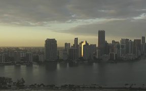 Miami Aerial - Sunset - Fun - VIDEOTIME.COM