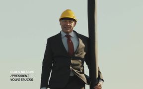 Volvo’s President Demonstrates a Dangerous Stunt - Commercials - VIDEOTIME.COM