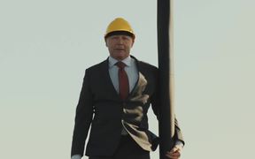 Volvo’s President Demonstrates a Dangerous Stunt - Commercials - VIDEOTIME.COM