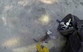 GoPro Camera Video: Fireman Saves Kitten - Commercials - VIDEOTIME.COM