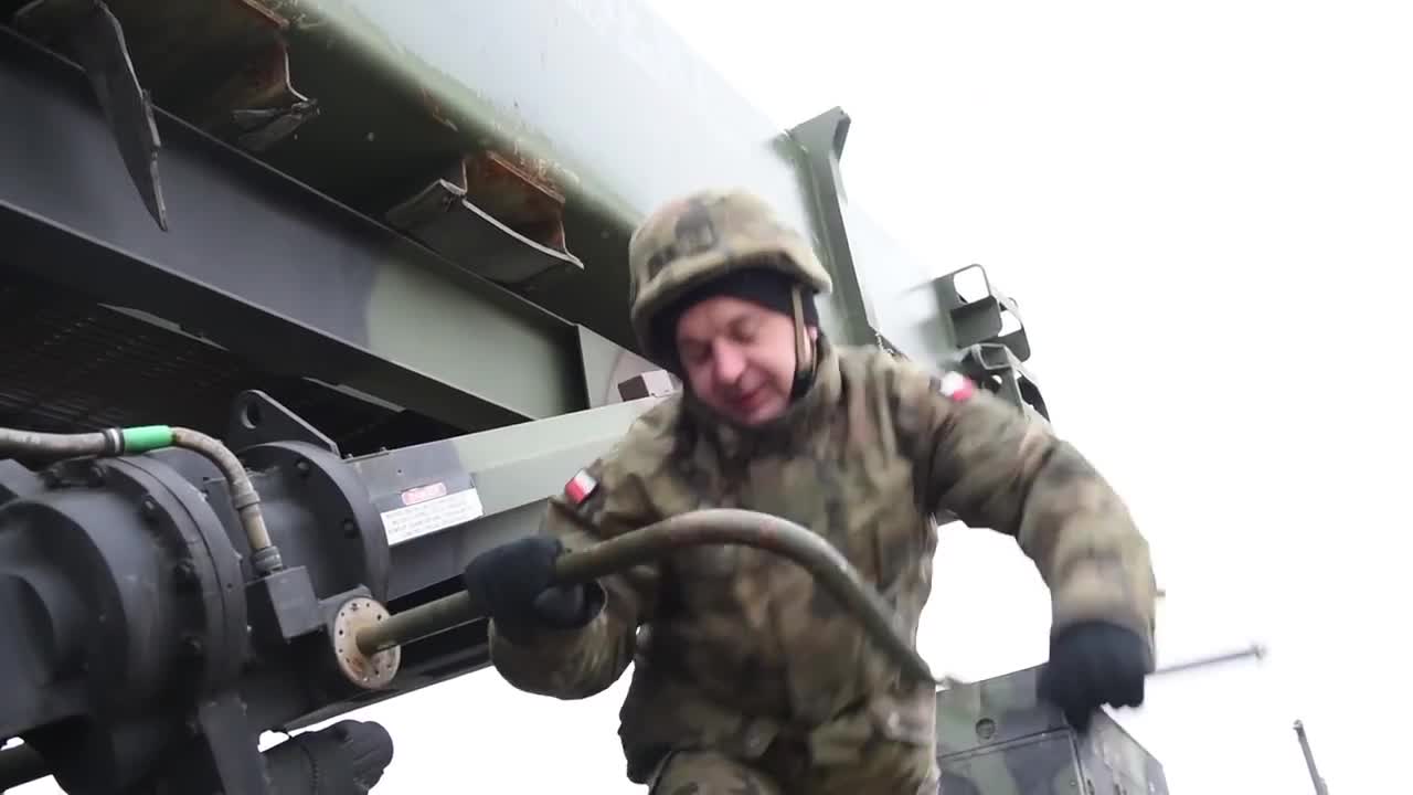 Patriot Missile training in Poland