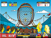 Simpsons The Ball of Death - Y8.COM