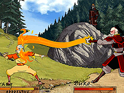 Avatar The Last Air Bender Bending Battle Game  Play online at Y8com