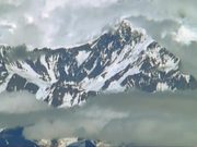 Alaska Mountains Collage Royalty