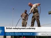 British Redeployment Underway