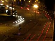 Night Traffic Fast Motion