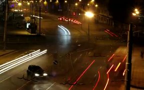 Night Traffic Fast Motion - Fun - VIDEOTIME.COM