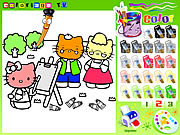 Hello Kitty Painting - Y8.COM