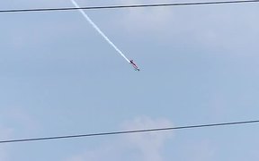 Diving Stunt Plane Slow Motion - Fun - VIDEOTIME.COM
