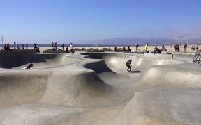 Several Skateboarders Attempting Big Tricks - Sports - VIDEOTIME.COM