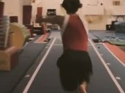 Gymnast HD Stock Video