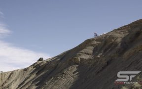 Guy Riding Mountain Bike in Slow Motion - Sports - VIDEOTIME.COM