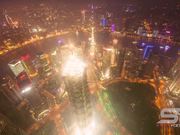Jin Mao Tower in Shanghai Time Lapse