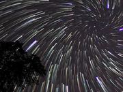 Star Trails Royalty Free HD Stock Video