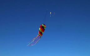 Flying Kite Royalty Free HD Stock Video - Fun - VIDEOTIME.COM