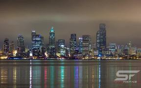 Time Lapse Reflection of Seattle in Ultra HD - Fun - VIDEOTIME.COM