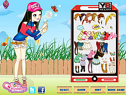 Fun Bubble Girl Dressup | Play Now Online for Free - Y8.com