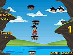 Trò chơi Goku Jumping - Chơi trực tuyến tại 