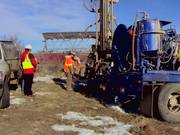 Geothermal Heat Pump Test Drilling B-Roll