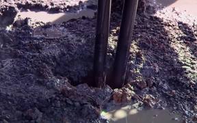 Geothermal Heat Pump Test Drilling B-Roll - Tech - VIDEOTIME.COM