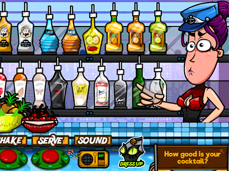 Bartender Mix Game - Play online Y8.com