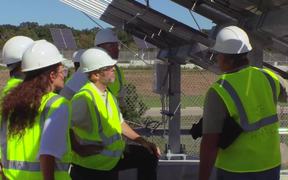 Solar Photovoltaic Training Facility B-Roll - Tech - VIDEOTIME.COM