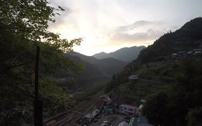 Mountain Top View of Sunset - Tech - VIDEOTIME.COM