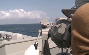 NATO's Counter Piracy Flagship Tests Readiness - Tech - VIDEOTIME.COM