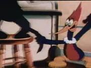 Woody Woodpecker in Pantry Panic