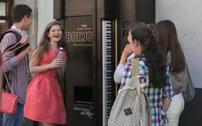 Borjomi Commercial: Piano Machine - Commercials - VIDEOTIME.COM