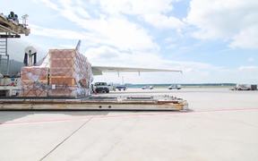 Baggage handling at Frankfurt Airport Time Lapse - Tech - VIDEOTIME.COM