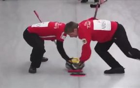 Unusual Sport Game Curling - Sports - VIDEOTIME.COM