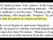 Obama's Use of Conversational Hypnosis Techniques