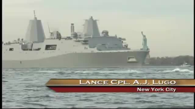 USS New York Arrives