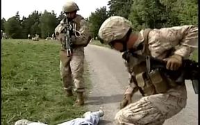 Marines Use Non-lethal Force During Demonstration - Commercials - VIDEOTIME.COM
