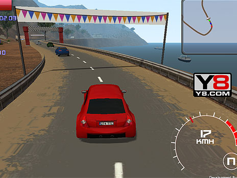 Ooze øverste hak ikke Racing Red 3D Game - Play online at Y8.com