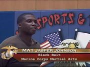 A Sailor Recertifies with Marines