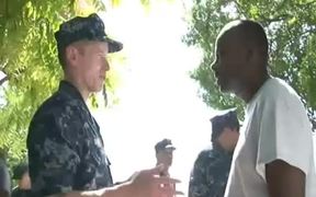 Commander Carrier Strike Group 1 Visits Haiti - Commercials - VIDEOTIME.COM