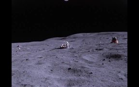 Apollo 16 Lunar Rover in use on the Moon - Tech - VIDEOTIME.COM