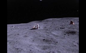 Apollo 16 Lunar Rover in use on the Moon - Tech - VIDEOTIME.COM