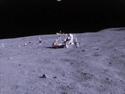 Apollo 16 Lunar Rover in use on the Moon - Tech - Y8.COM