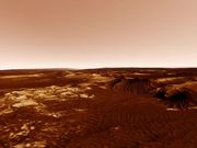 Mars West Holden Crater