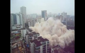 Demolition of the HNA Development Building - Tech - VIDEOTIME.COM
