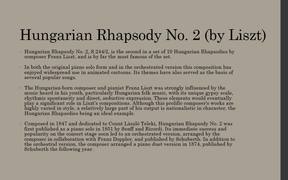 Hungarian Rhapsody No 2 - Music - VIDEOTIME.COM