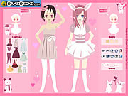 Love Bunnies Dress Up - Girls - Y8.com