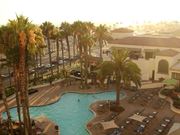 California Hotel Sunset Timelapse