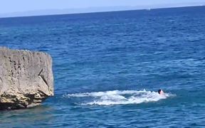 Cliff Diving Fail