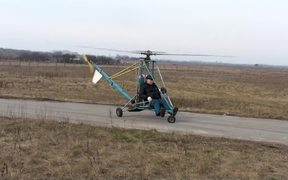 A Homemade Helicopter / Gyrocopter - Tech - VIDEOTIME.COM