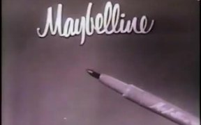 Maybelline Eye-liner (1950s) - Commercials - VIDEOTIME.COM